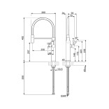 SMEG vandens maišytuvas MDF50PB  | 4