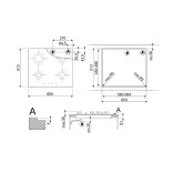 SMEG dujinė kaitlentė PXL664  | 5