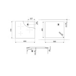 SMEG indukcinė kaitlentė SI2M7643DW  | 4