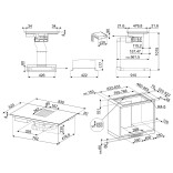 SMEG indukcinė kaitlentė HOBD682D1  | 7