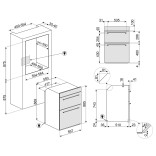 SMEG dviguba orkaitė DOSF6390X  | 2