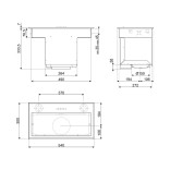 SMEG gartraukis KSEG58PXE  | 4