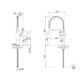 SMEG vandens maišytuvas MDF50BL  | 4