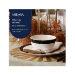 LIFETIMEBRANDS padėkliukų rinkinys "Mikasa", 4 vnt., Ø 38 cm  | 8