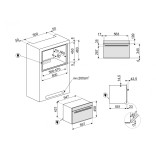 SMEG greitojo šaldymo kamera SBC4604WNR  | 4