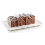 SILIKOMART silikoninė kepimo forma "Winter Village" 24 x 10 x 8,2 cm (viso: 1,2 l) | 3