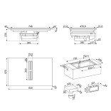 SMEG indukcinė kaitlentė HOBD382MB2  | 3