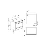 SMEG dujinė viryklė su elektrine orkaite  | 7