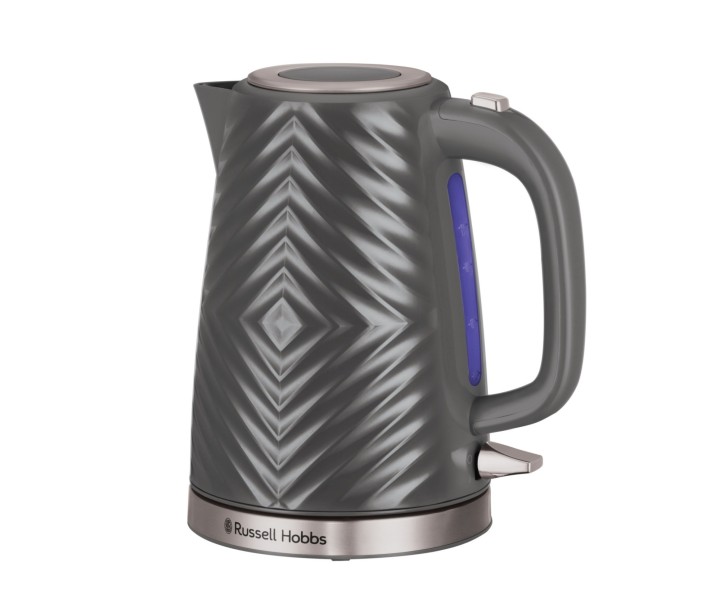 "Russell Hobbs" elektrinis virdulys "Groove Grey", 1,7 l, 26382-70  | 1