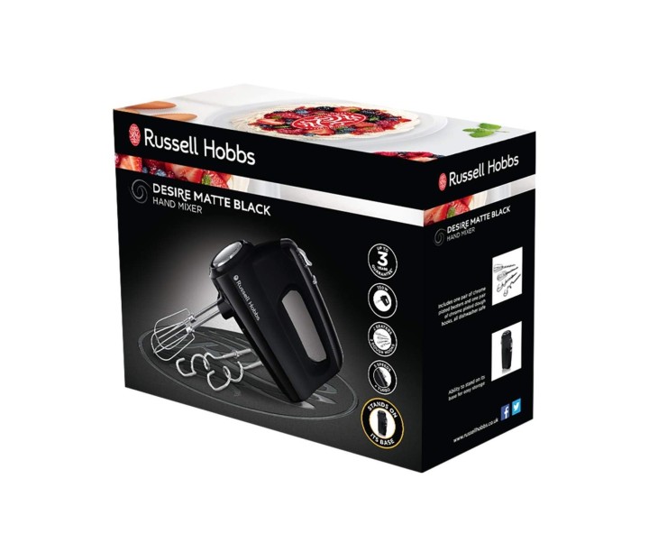 "Russell Hobbs" rankinis mikseris "Matte Black" 24672-56  | 7