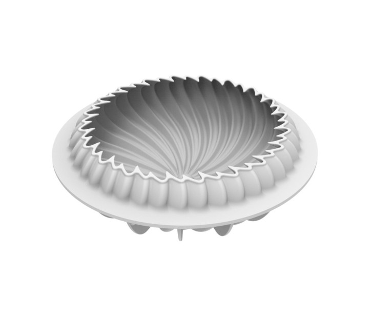 SILIKOMART silikoninė kepimo forma ''Wave'', Ø 19,5 cm (viso 1,35 l)  | 1