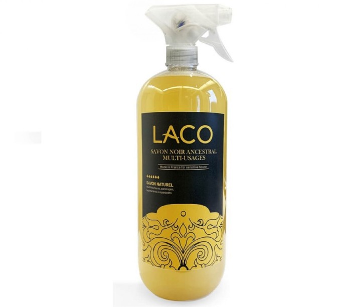 LACO universalus paviršių valiklis "Black Soap", 1 l  | 1