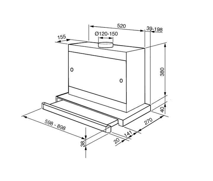 SMEG gartraukis KSET6XE2  | 4