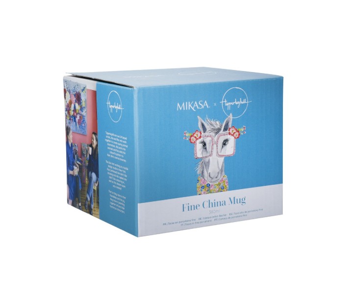 LifetimeBRANDS porcelianinis puodelis "Horse" 380 ml | 5