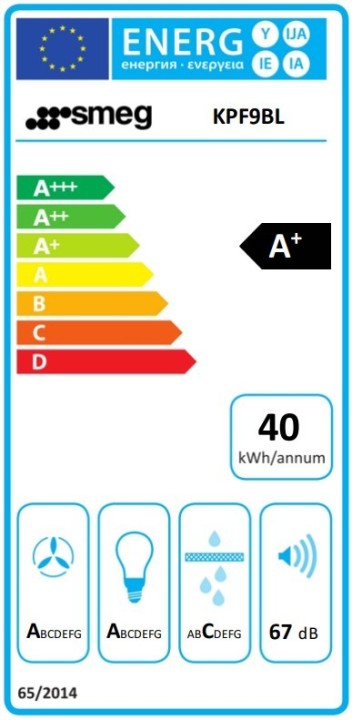 SMEG gartraukis KPF9BL  | 4