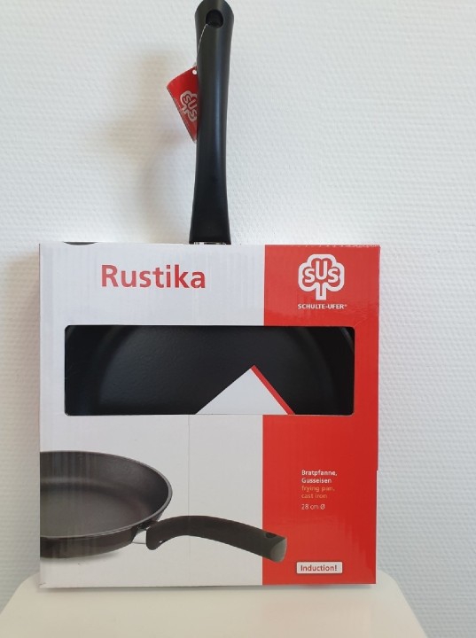 SCHULTE-UFER ketaus keptuvė "Rustika" Ø 28 cm | 2